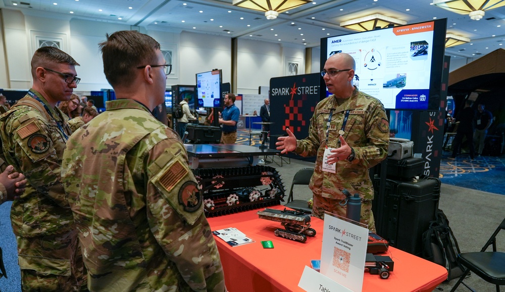 AFWERX Spark Street at the 2025 Air, Space and Cyber Conference