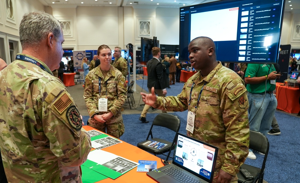 AFWERX Spark Street at the 2025 Air, Space and Cyber Conference