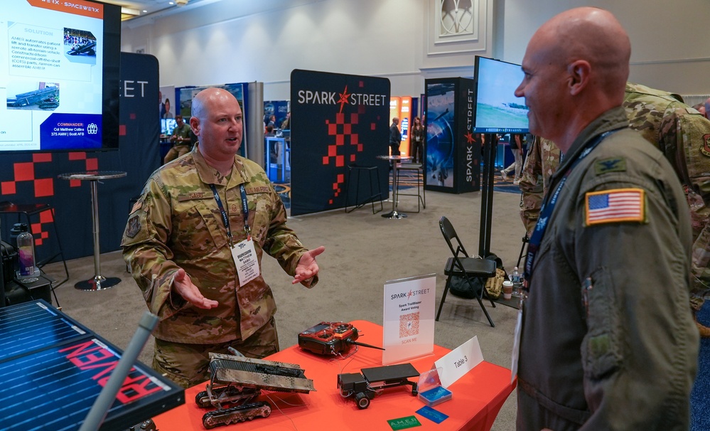 AFWERX Spark Street at the 2025 Air, Space and Cyber Conference