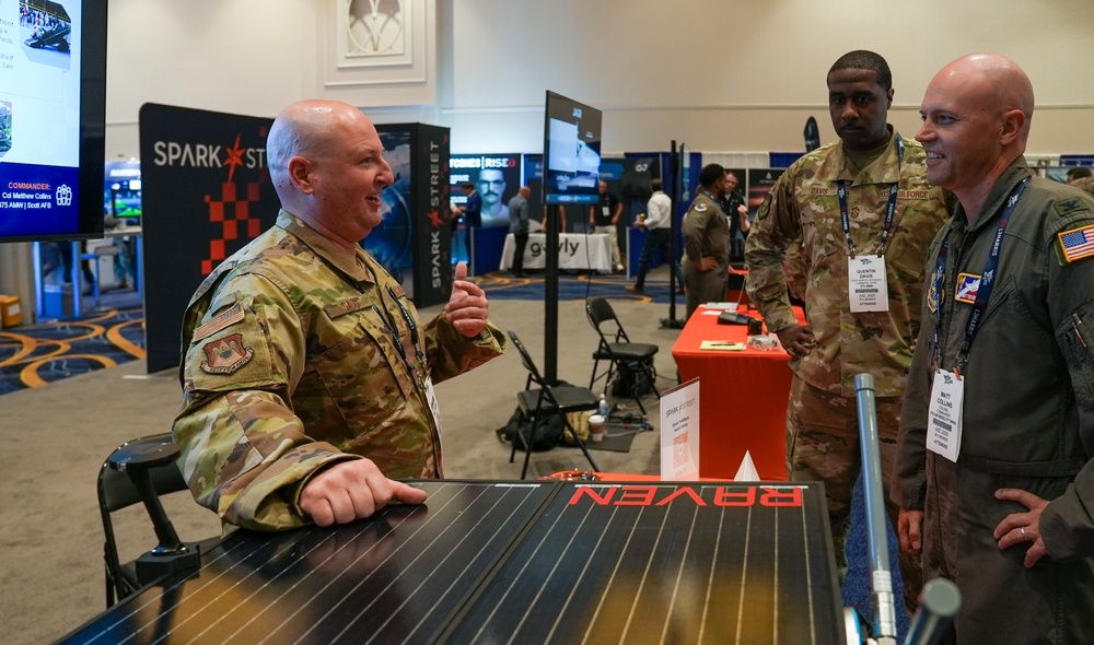 AFWERX Spark Street at the 2025 Air, Space and Cyber Conference