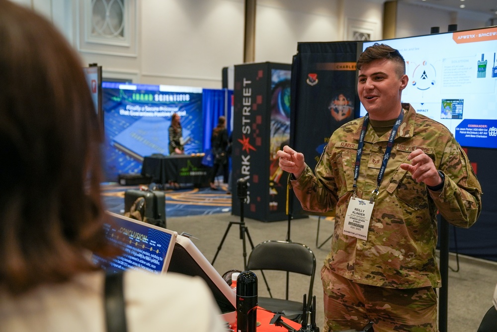 AFWERX Spark Street at the 2025 Air, Space and Cyber Conference