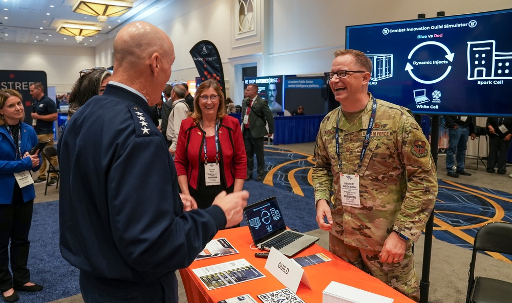 AFWERX Spark Street at the 2025 Air, Space and Cyber Conference
