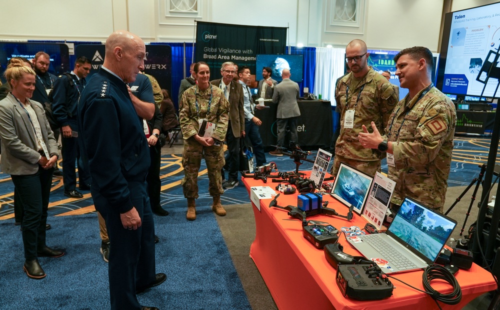 AFWERX Spark Street at the 2025 Air, Space and Cyber Conference