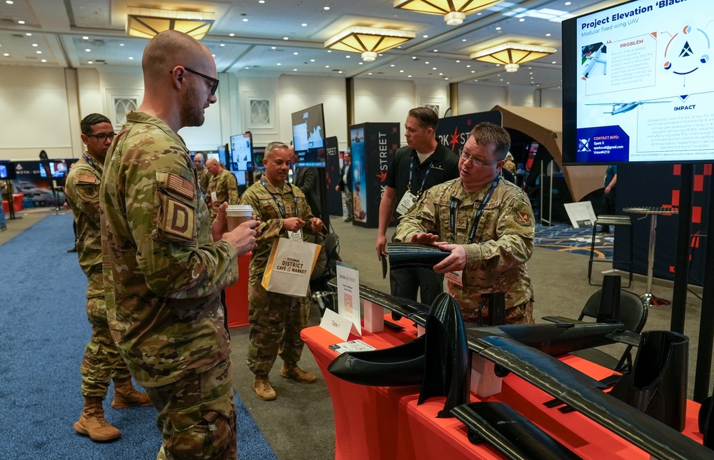 AFWERX Spark Street at the 2025 Air, Space and Cyber Conference