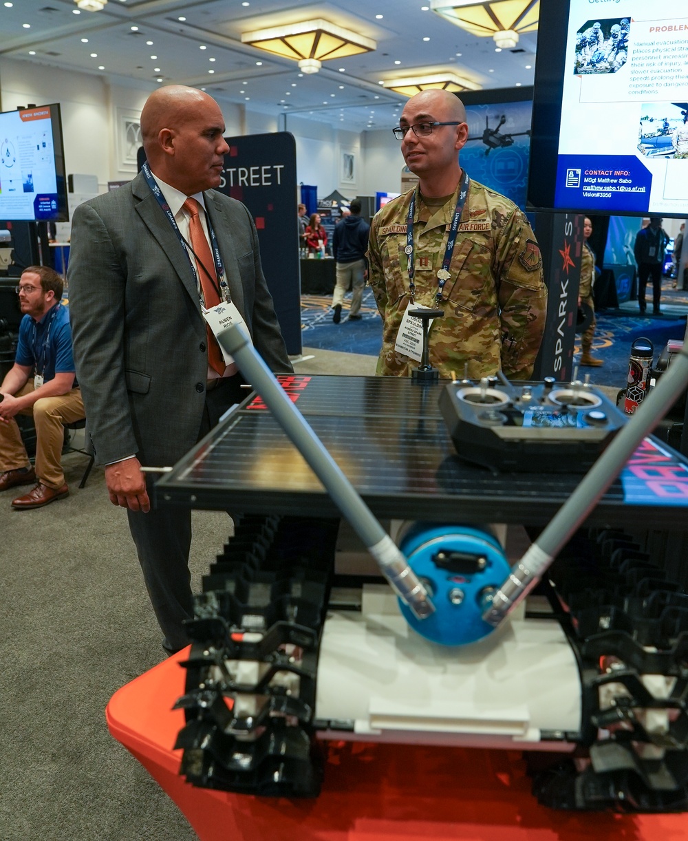 AFWERX Spark Street at the 2025 Air, Space and Cyber Conference