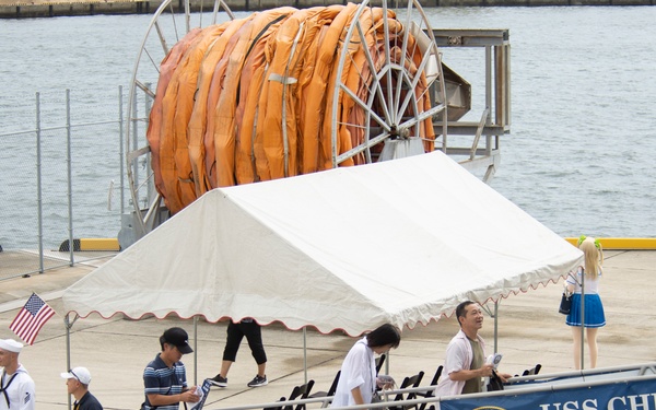 USS Chief Attends JMSDF Autumn Festival