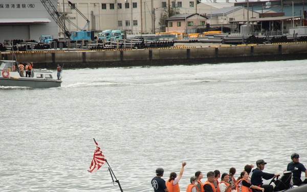 USS Chief Attends JMSDF Autumn Festival