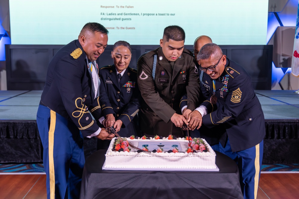 1-294th Infantry Regiment celebrates Chamorri Battalion's birthday