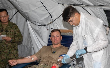 OS25 Walking blood bank demonstration