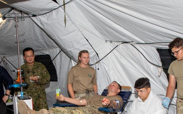 OS25 Walking blood bank demonstration