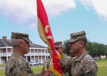 New Orleans-based 139th Regional Support Group welcomes new commander and senior enlisted leader