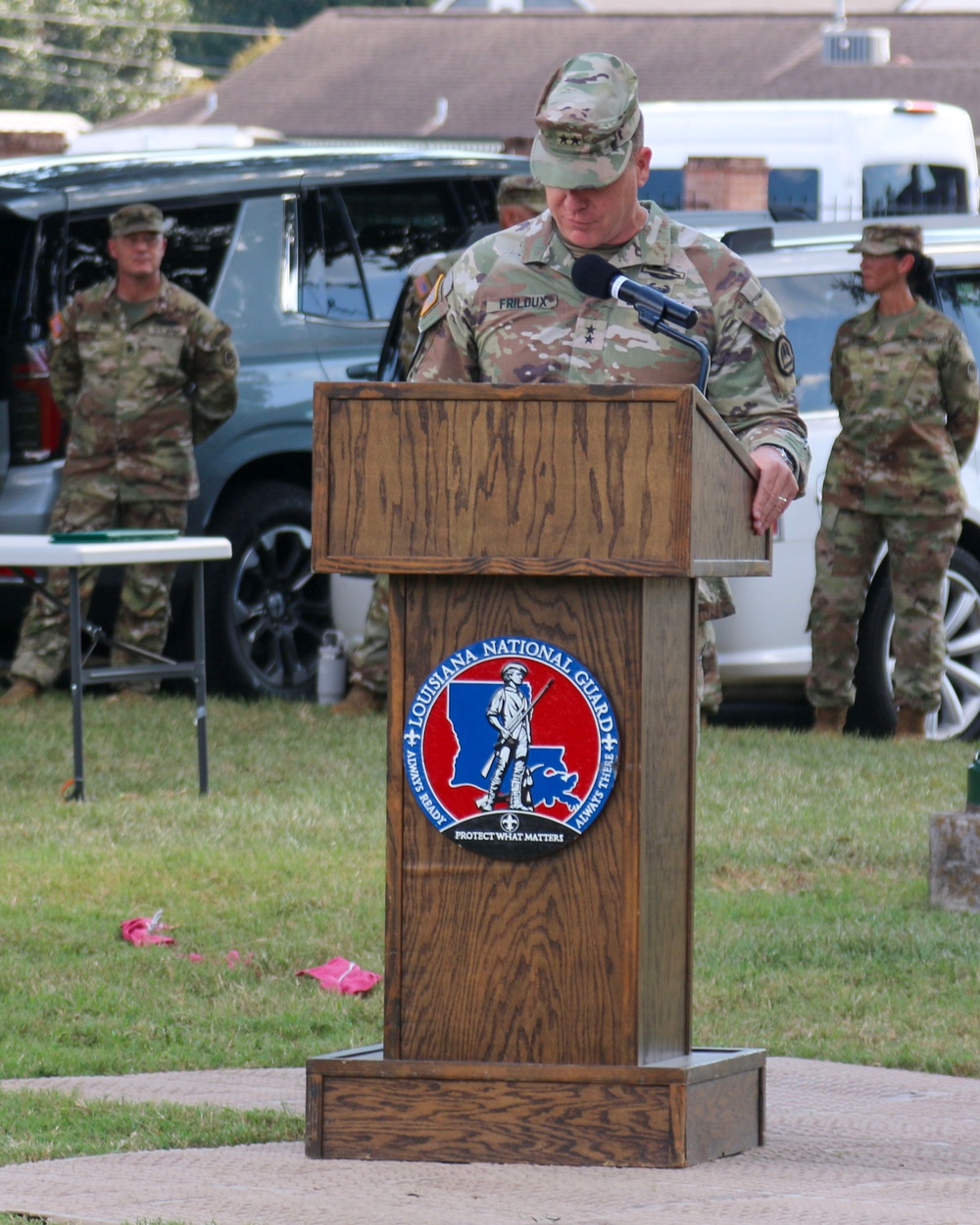New Orleans-based 139th Regional Support Group welcomes new commander and senior enlisted leader