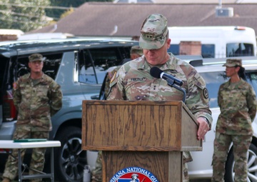 New Orleans-based 139th Regional Support Group welcomes new commander and senior enlisted leader