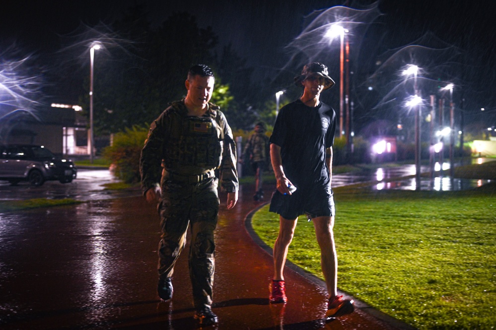 Yokota holds 24-hour run to honor POW/MIA