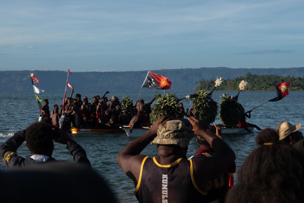 DPAA 25-4PG Team celebrates PNG 50th Independence Day