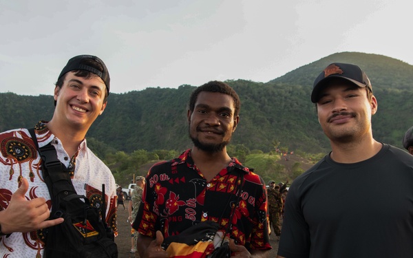 DPAA 25-4PG Team celebrates PNG 50th Independence Day