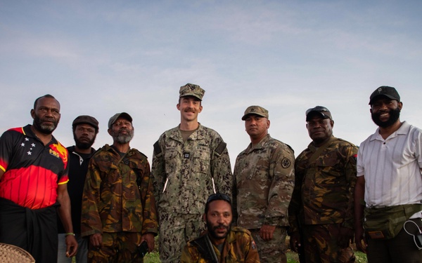 DPAA 25-4PG Team celebrates PNG 50th Independence Day