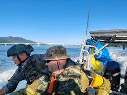 Routine UNC training reinforces Armistice and ROK cooperation in Han River Estuary