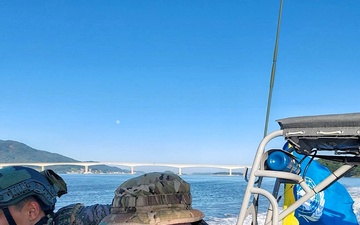 Routine UNC training reinforces Armistice and ROK cooperation in Han River Estuary