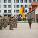 U.S. Soldiers render honors during Polish led troop inspection
