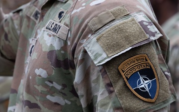 U.S. and NATO Forces participate in transfer of authority ceremony&amp;#xA;