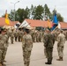 U.S. and Polish leaders conduct change of colors during Battlegroup transfer of authority