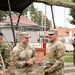 NATO Multinational Battlegroup transfer of authority ceremony