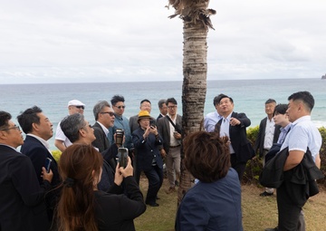 MCBH Welcomes Koichiro Bansho for Wreath-Laying Ceremony Honoring Fusata Iida