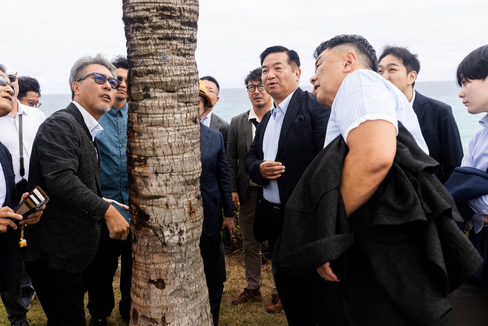 MCBH Welcomes Koichiro Bansho for Wreath-Laying Ceremony Honoring Fusata Iida