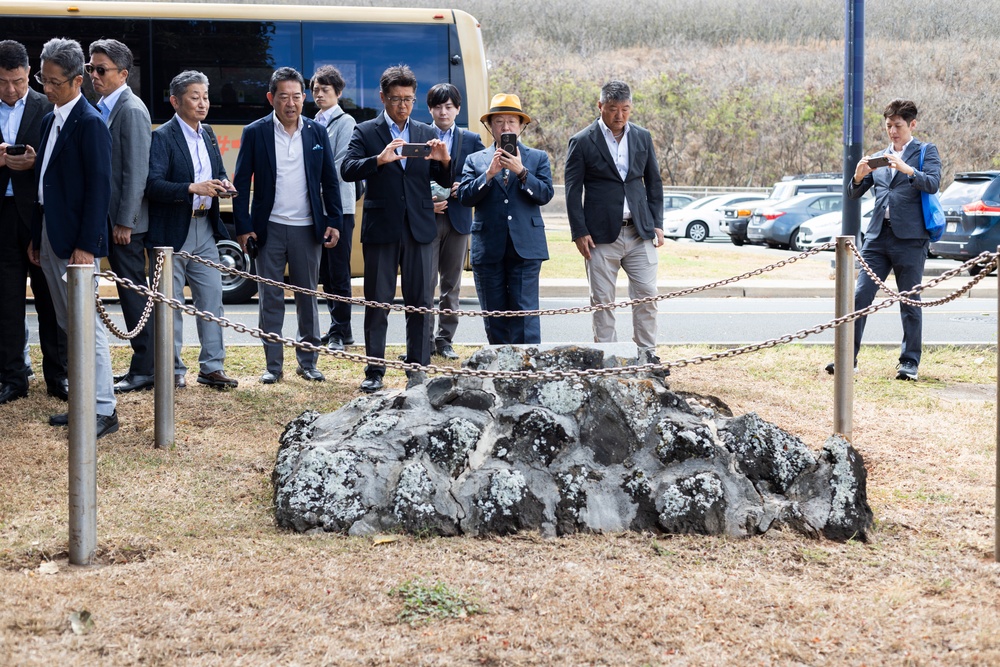 MCBH Welcomes Koichiro Bansho for Wreath-Laying Ceremony Honoring Fusata Iida