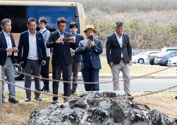 MCBH Welcomes Koichiro Bansho for Wreath-Laying Ceremony Honoring Fusata Iida