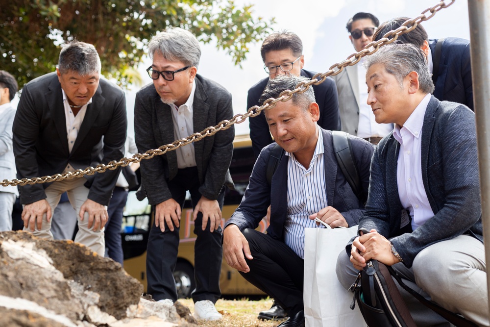 MCBH Welcomes Koichiro Bansho for Wreath-Laying Ceremony Honoring Fusata Iida