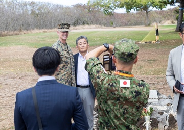 MCBH Welcomes Koichiro Bansho for Wreath-Laying Ceremony Honoring Fusata Iida