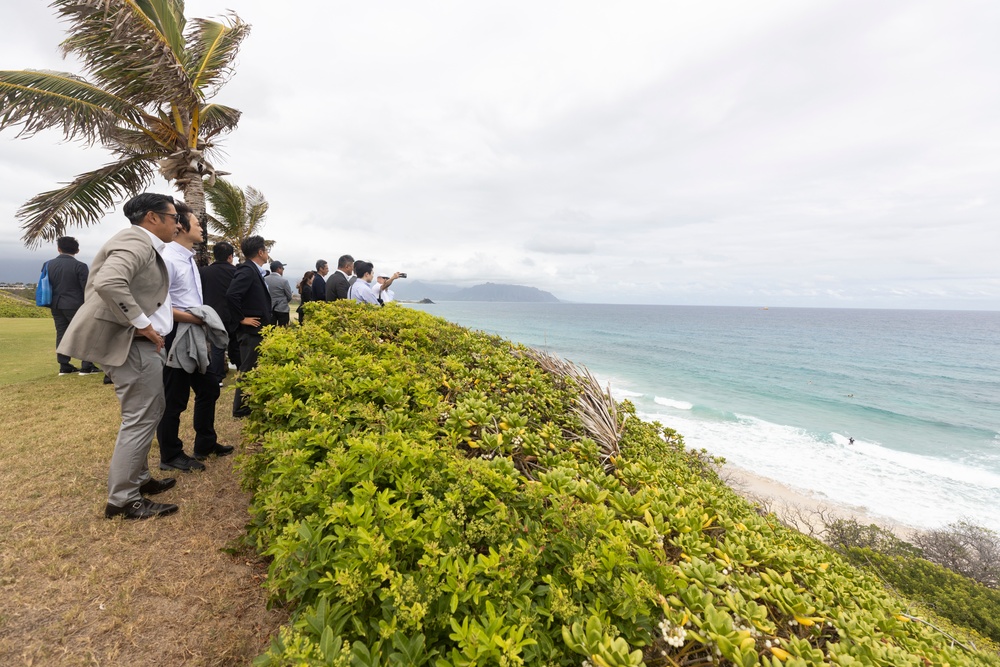MCBH Welcomes Koichiro Bansho for Wreath-Laying Ceremony Honoring Fusata Iida