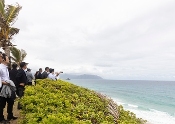 MCBH Welcomes Koichiro Bansho for Wreath-Laying Ceremony Honoring Fusata Iida