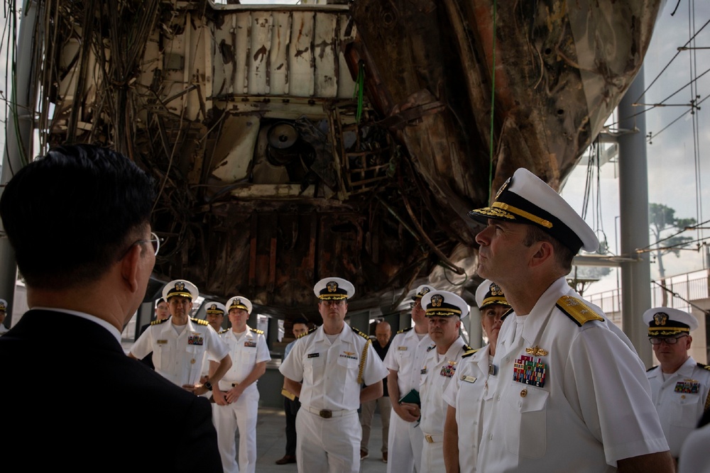 C7F Visits the ROKS Cheonan Memorial
