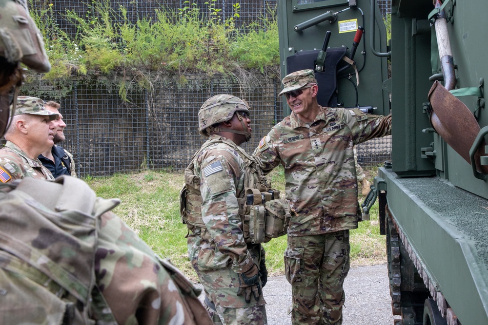 Chief of Staff of the Army Gen. Randy George Visits the Korean Peninsula
