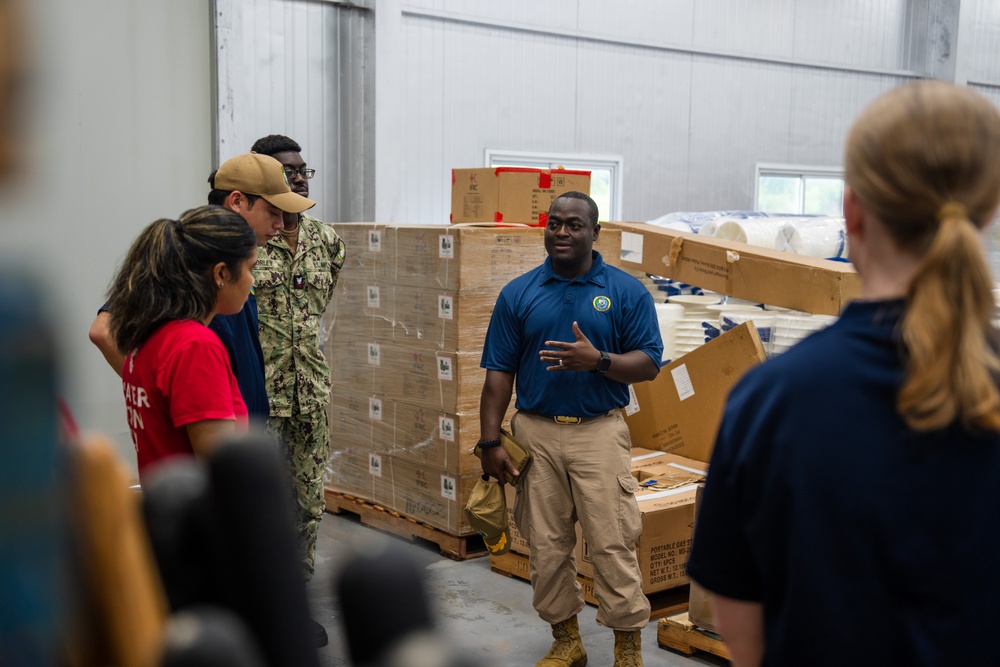 Pacific Partnership 2025 visits the Palau Red Cross Society in Koror, Palau, Sept. 23, 2025