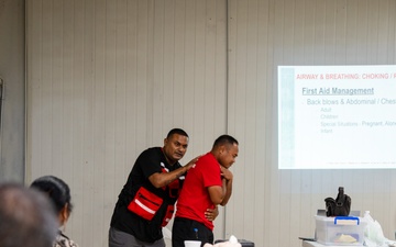 Pacific Partnership 2025 visits the Palau Red Cross Society in Koror, Palau, Sept. 23, 2025