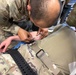 Paratroopers conduct walking blood bank during Exercise African Lion in Tunisia