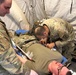 Paratroopers conduct walking blood bank during Exercise African Lion in Tunisia