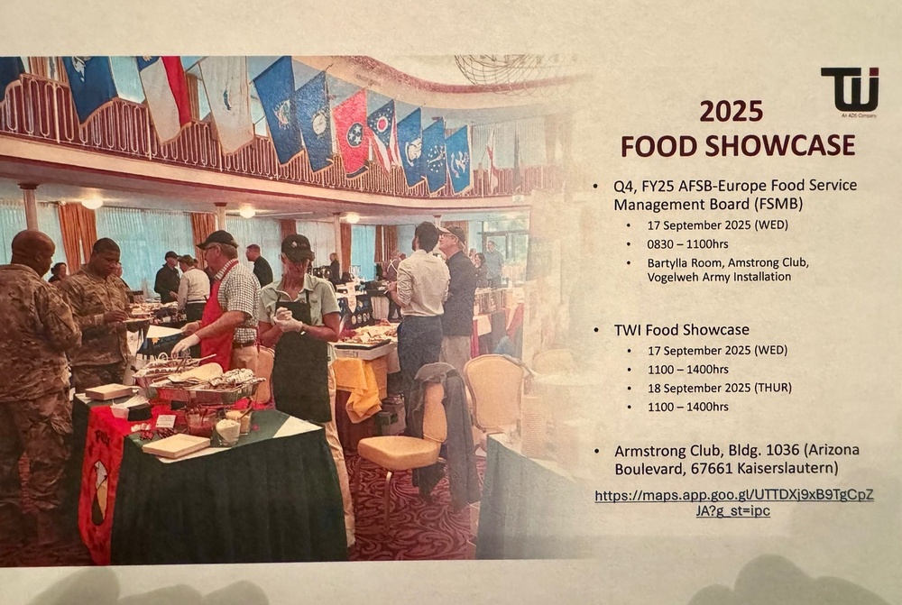 Community food show, management board provide valuable avenue for information exchange