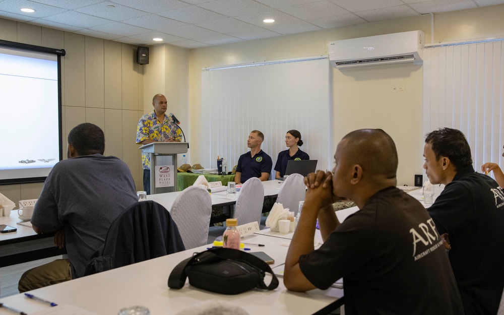 Pacific Partnership 2025 begins support in Palau during an opening remarks ceremony