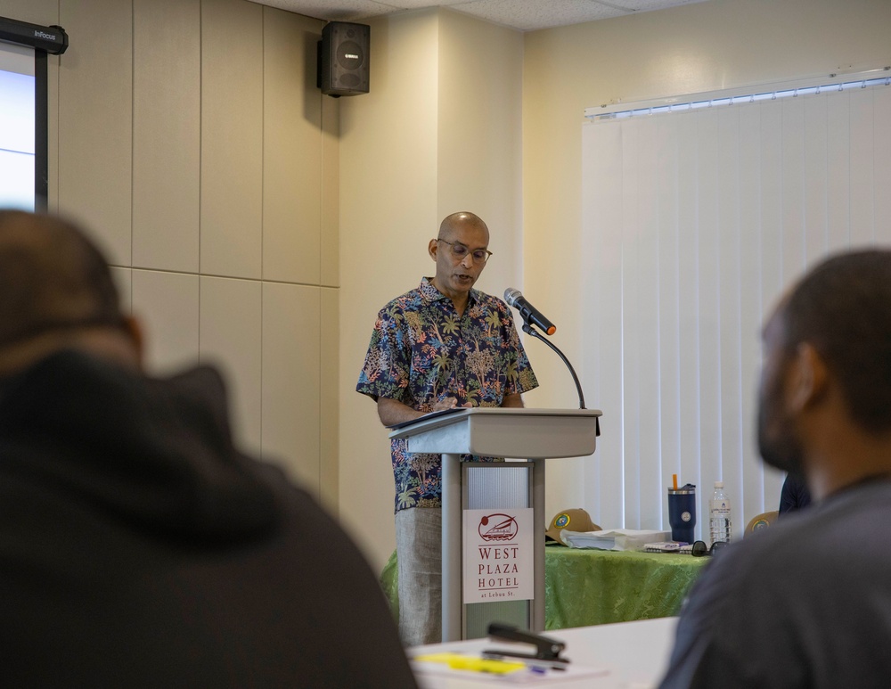 Pacific Partnership 2025 begins support in Palau during an opening remarks ceremony