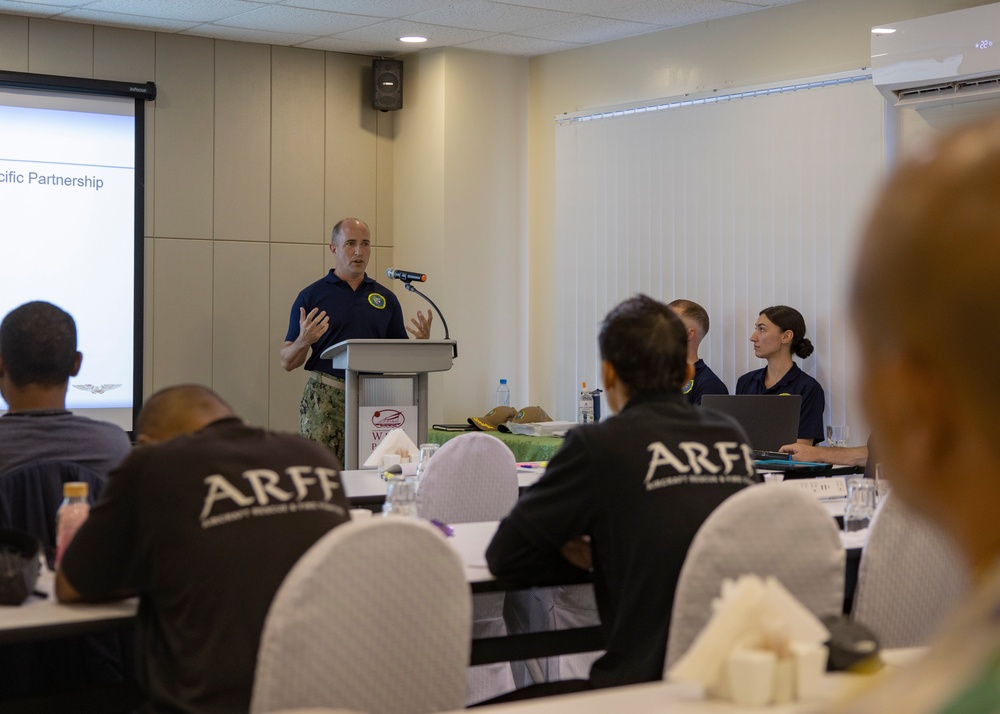 Pacific Partnership 2025 begins support in Palau during an opening remarks ceremony