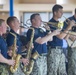 Pacific Partnership Band performs for high school students