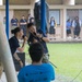 Pacific Partnership Band performs for high school students