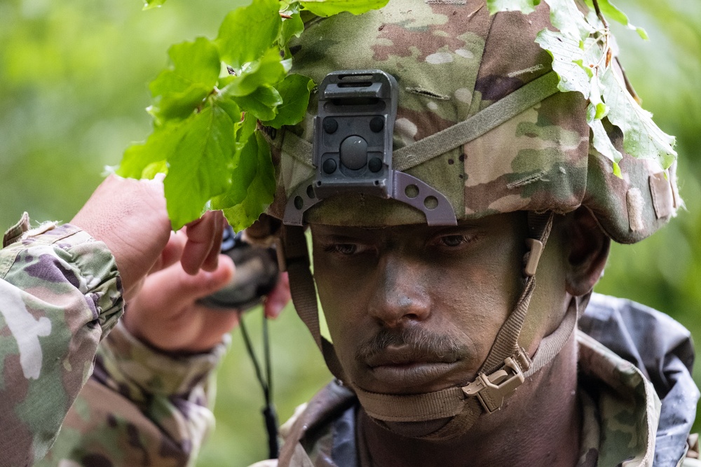 U.S. Army Soldiers train for badge qualifications in Germany