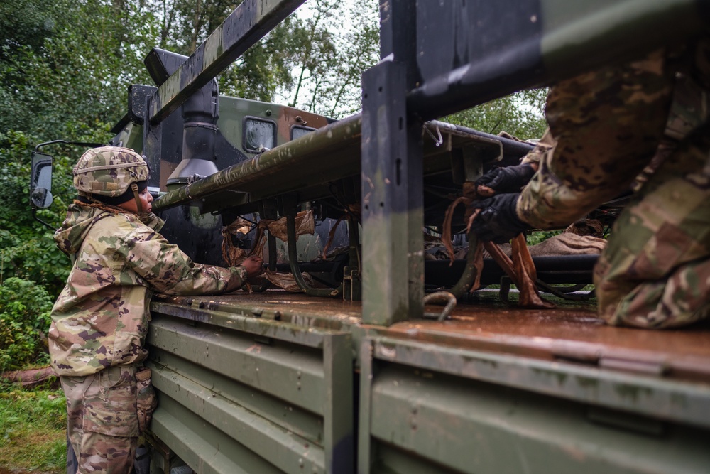 U.S. Army Soldiers train for badge qualifications in Germany
