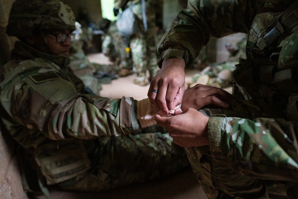 U.S. Army Soldiers train for badge qualifications in Germany